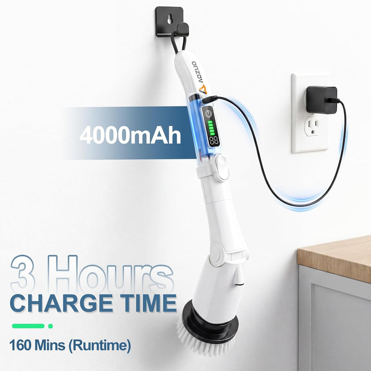 PowerClean Cordless Spin Scrubber