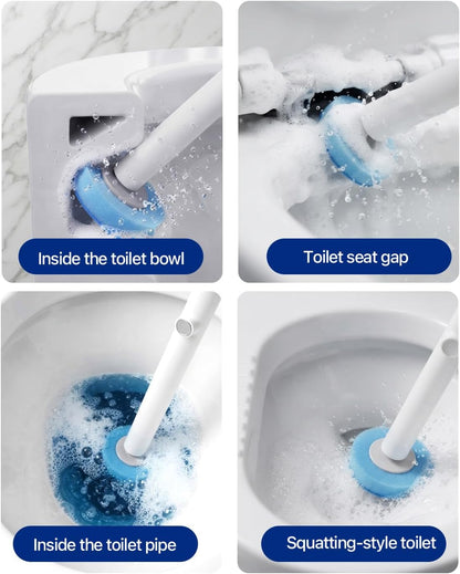 Hygienic Touch-Free Toilet Cleaning System