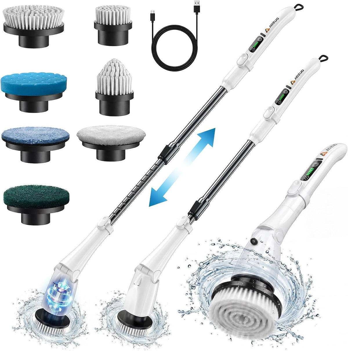 PowerClean Cordless Spin Scrubber