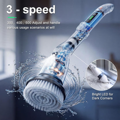 PowerClean Cordless Spin Scrubber