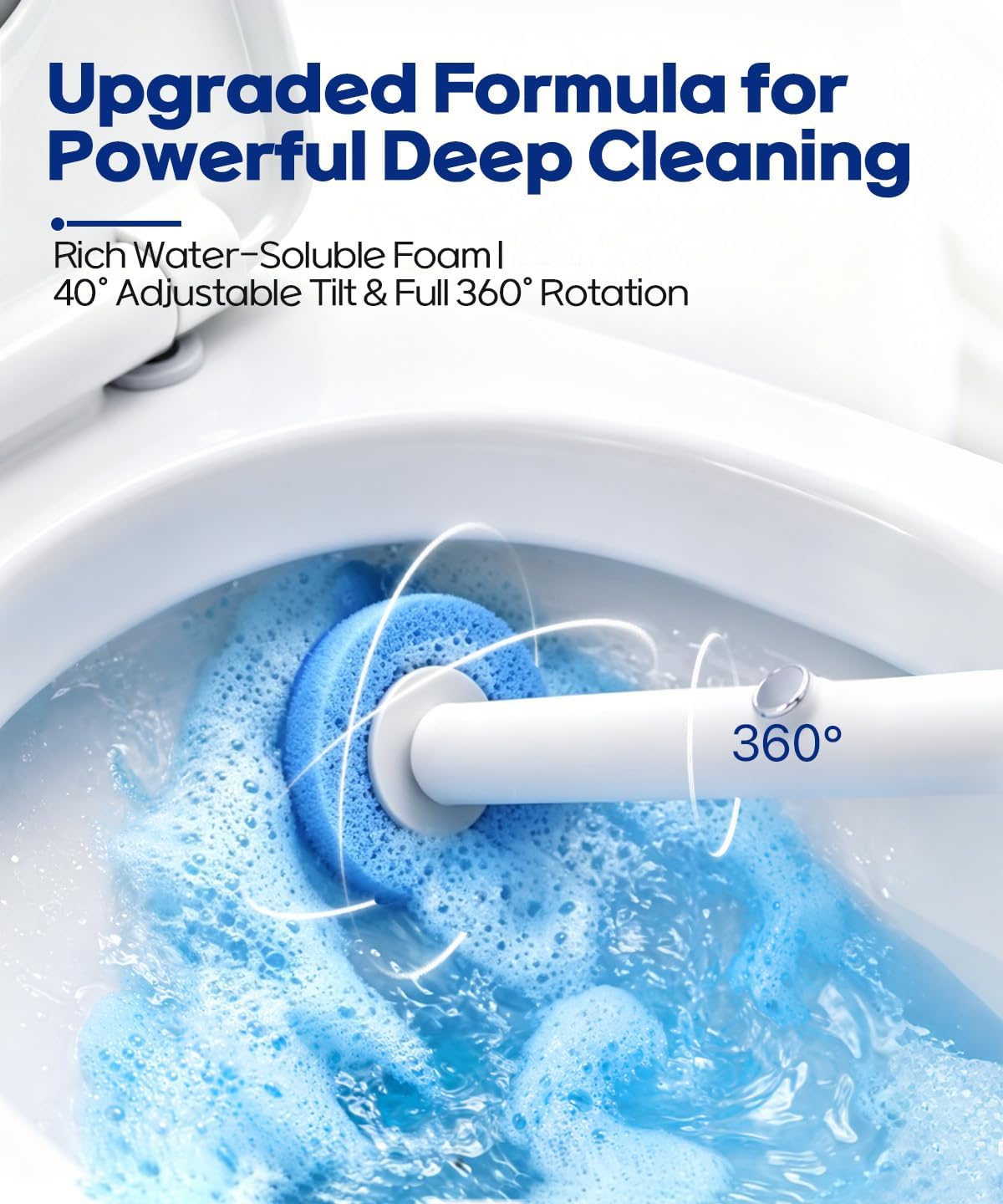 Hygienic Touch-Free Toilet Cleaning System