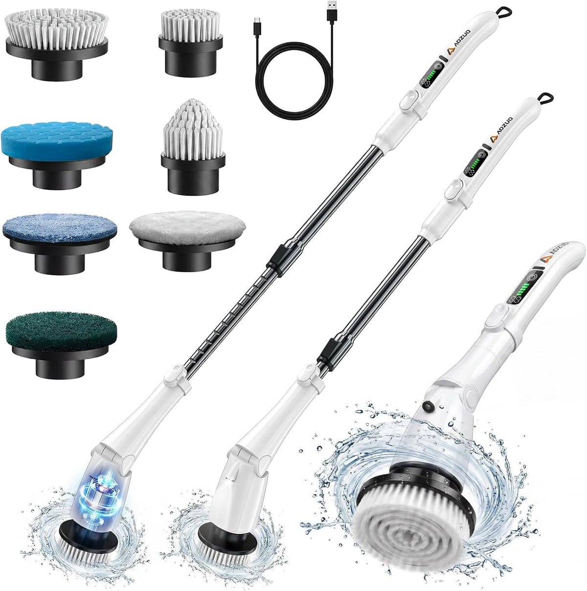 PowerClean Cordless Spin Scrubber