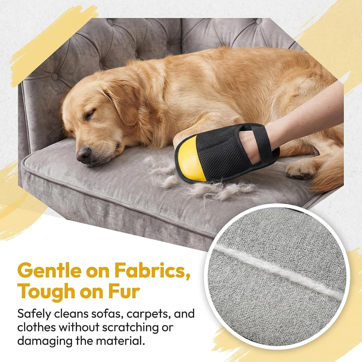 Eco-Friendly Pet Hair Remover Glove